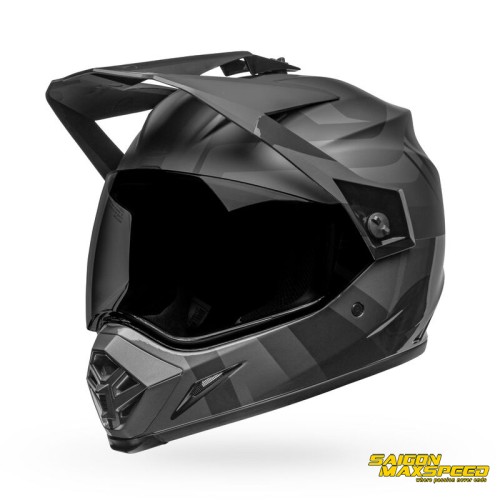 Nón BELL MX-9 ADVENTURE MIPS MARAUDER MATTE/GLOSS BLACKOUT Nón BELL MX-9 ADVENTURE MIPS MARAUDER MATTE/GLOSS BLACKOUT